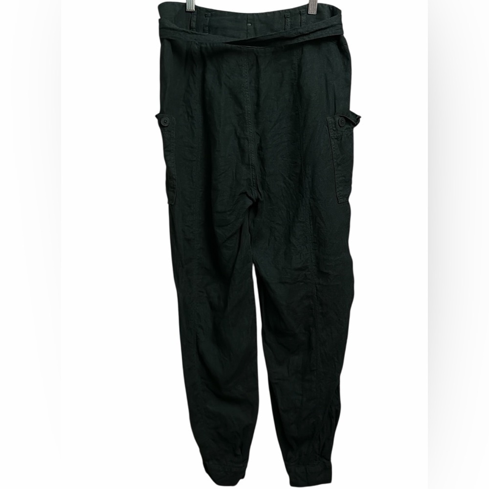 Wrap London Green Ankle Pants - Picture 3 of 5